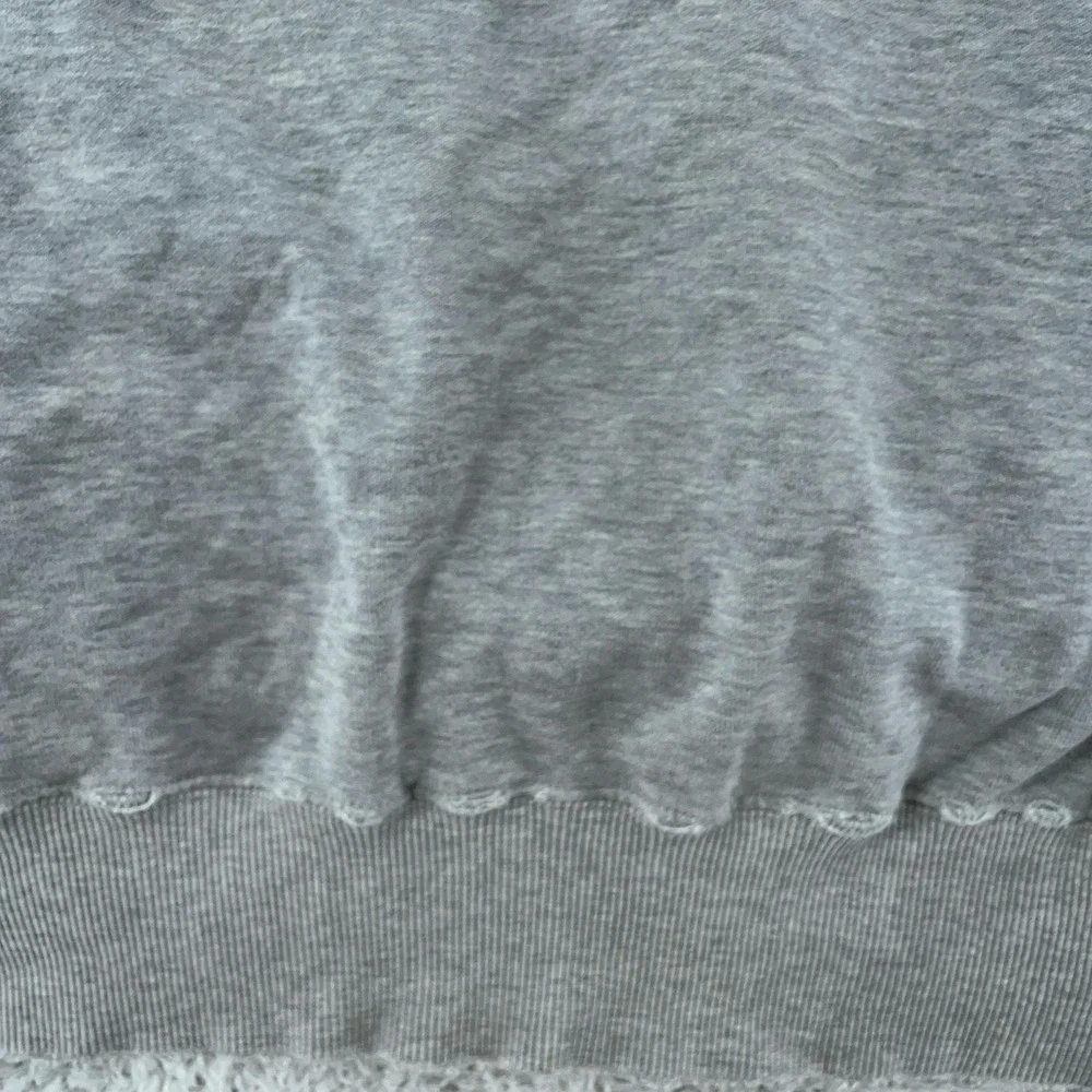 Distressed Vintage Adidas Hoodie‎ Mens XL Gray Raglan Pullover Sweatshirt